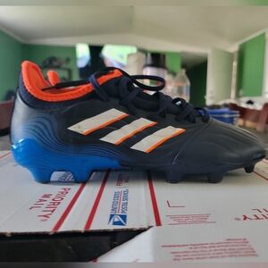 Adidas Black and Blue Soccer Boots